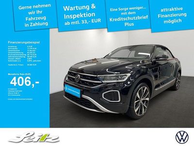 Gebraucht VW T-Roc Cabriolet Style 150 PS (110 kW) 2025 Deep black perleffekt Cabrio