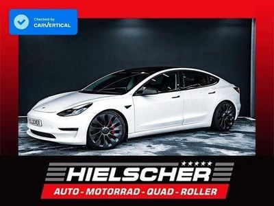 Gebraucht Tesla Model 3 Performance 377 kW (513 PS) 2020 Weiß Limousine