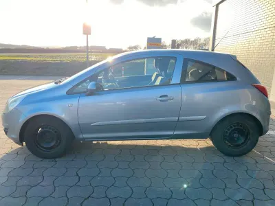 Gebraucht Opel Corsa 2007 Silber Kleinwagen