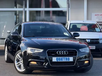 Gebraucht Audi A5 Sportback S-Line 218 PS (160 kW) 2016 Schwarz Kleinwagen