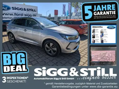 Brugt Opel Grandland X Elegance 131 HK (96 kW) 2023 Sølv SUV