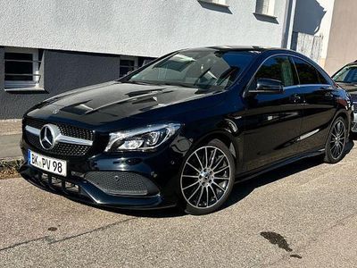 Schwarz Gebraucht 2017 Mercedes CLA250 AMG line Limousine | 25.500 € (Teuer)