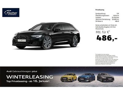 Schwarz Gebraucht 2025 Audi A6 S-Line Kombi | 55.940 € (Fairer Preis)