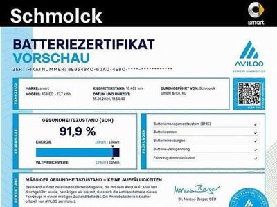 Gebraucht Smart ForTwo Electric Drive Exclusive 60 kW (82 PS) 2023 Schwarz