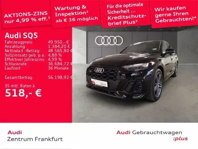 Brugt Audi SQ5 Ambiente 341 HK (250 kW) 2022 Sort SUV