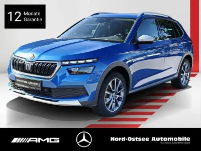 Gebraucht Skoda Kamiq ScoutLine 110 PS (80 kW) 2022 Blau SUV
