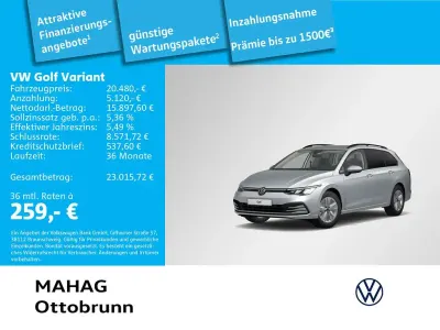 Gebraucht VW Golf VIII Life 150 PS (110 kW) 2022 Silber Kombi