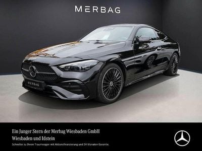 Obsidianschwarz Gebraucht 2024 Mercedes CLE300 AMG line Coupé | 58.660 € (Fairer Preis)