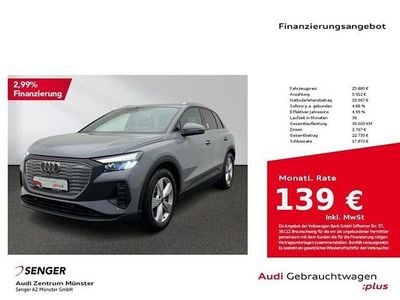 Gebraucht Audi Q4 e-tron Comfort 144 kW (197 PS) 2022 Kieselgrau SUV