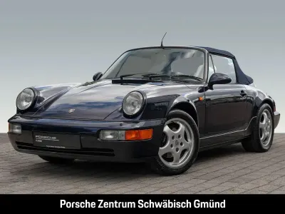 Gebraucht Porsche 911 Carrera Cabriolet 250 PS (183 kW) 1992 Blau Cabrio
