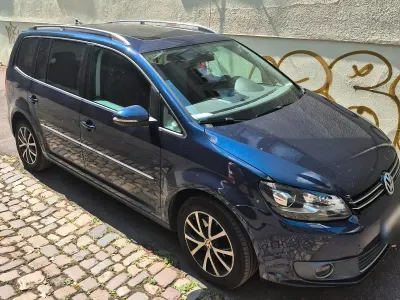 Gebraucht VW Touran 140 PS (102 kW) 2012 Blau Van / Kleinbus