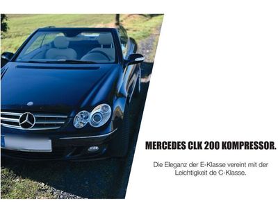 gebraucht Mercedes CLK200 CLK Cabrio 200 Kompressor Elegance
