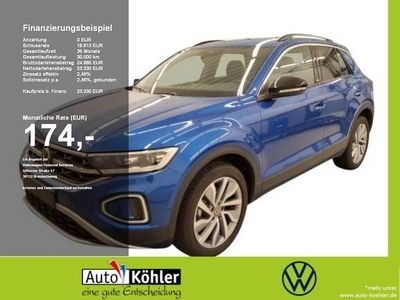 Gebraucht VW T-Roc Move 116 PS (85 kW) 2024 Ravennablau SUV