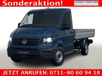 Nouvelle VW Crafter 140 ch (102 kW) 2025 Bleue Van