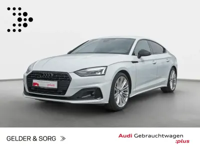 Gebraucht Audi A5 Sportback Ambiente 163 PS (119 kW) 2022 Gletscherweiß metallic Kleinwagen