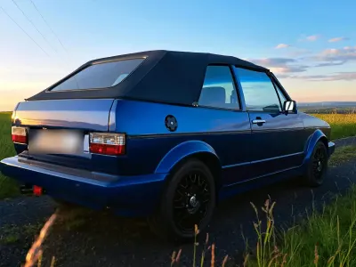Gebraucht VW Golf Cabriolet 98 PS (72 kW) 1991 Blau Cabrio