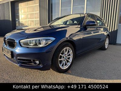 Gebraucht BMW 118 Sport Line 150 PS (110 kW) 2015 Blau Kleinwagen
