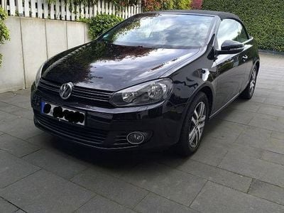Gebraucht VW Golf Cabriolet 122 PS (89 kW) 2012 Schwarz Cabrio