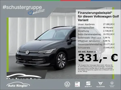 Gebraucht VW Golf VIII Goal 116 PS (85 kW) 2025 Grenadillschwarz metallic Kombi