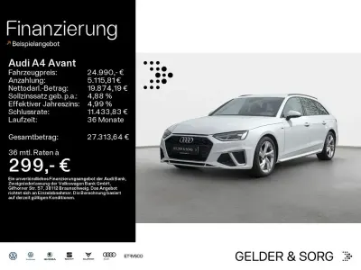 Gebraucht Audi A4 S-Line 163 PS (119 kW) 2022 Ibisweiß Kombi