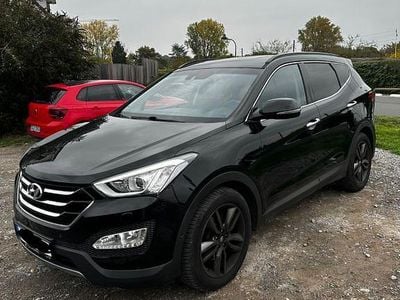 Usata Hyundai Santa Fe Style 200 CV (147 kW) 2016 Nero SUV