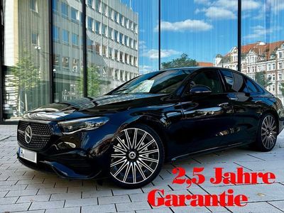 Schwarz Gebraucht 2023 Mercedes E220 AMG Limousine | 55.860 € (Teuer)