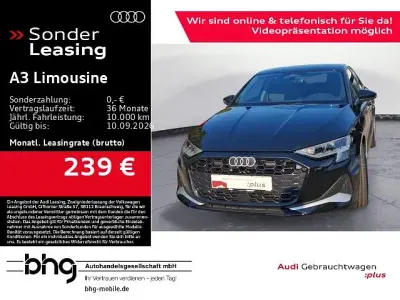 Gebraucht Audi A3 Advanced Plus 116 PS (85 kW) 2026 Mythosschwarz metallic Limousine