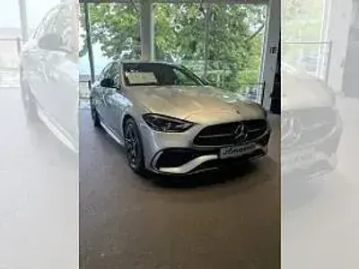 Neu Mercedes C220 197 PS (144 kW) 2026 Silber (hightechsilber metallic) Limousine
