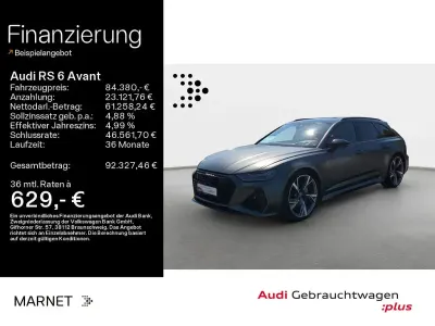 Gebraucht Audi RS6 Sport 600 PS (441 kW) 2022 Matteffektlackierung audi exclusive Kombi