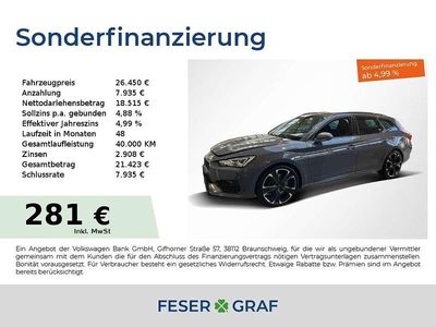 Gebraucht Cupra Leon VZ 245 PS (180 kW) 2023 Graphene grau Kombi