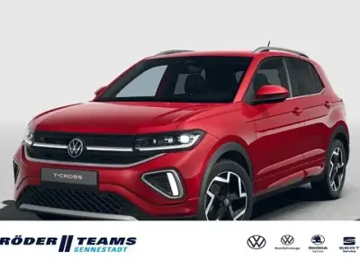 Nowe VW T-Cross R-line 116 KM (85 kW) 2026 Czerwony SUV