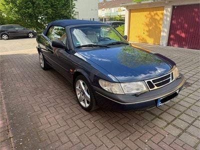 Gebraucht Saab 900 Cabriolet 150 PS (110 kW) 1996 Blau Cabrio