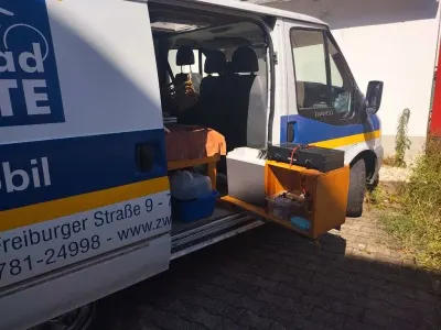 Gebraucht Ford Transit 86 PS (63 kW) 2008 Weiß Van