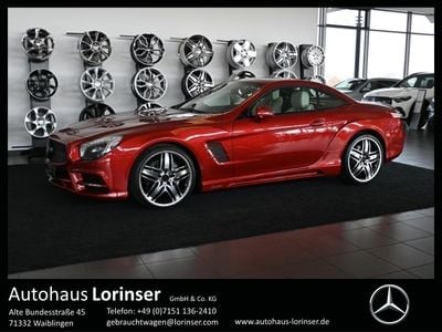 Gebraucht Mercedes SL400 333 PS (244 kW) 2015 Rot designo hyazinthrot metall Cabrio