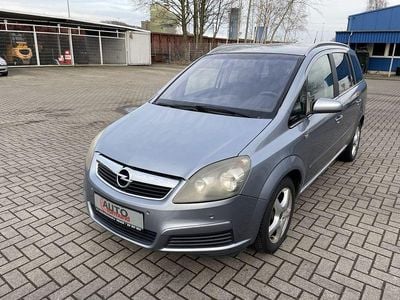 Gebraucht Opel Zafira Edition 94 PS (69 kW) 2007 Silber Van / Kleinbus