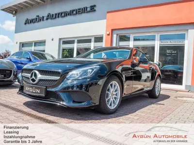 Gebraucht Mercedes SLC180 156 PS (114 kW) 2018 Schwarz/baltic black Cabrio