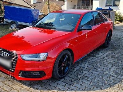 Gebraucht Audi A4 S-line plus 204 PS (150 kW) 2015 Rot Limousine