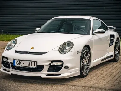 Gebraucht Porsche 911 Turbo 480 PS (353 kW) 2007 Weiß Coupé