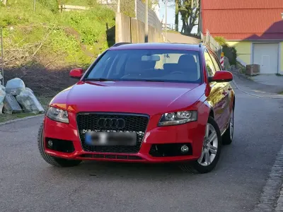 Begagnad Audi A4 Ambiente 120 HK (88 kW) 2011 Röd Kombi