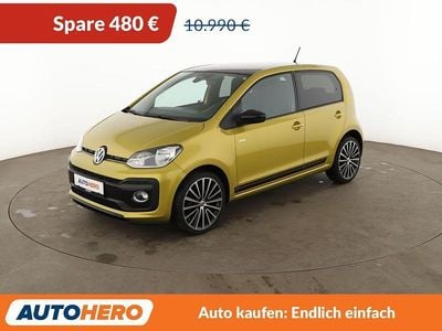 Gebraucht VW up! CLUB 90 PS (66 kW) 2017 Gelb Kleinwagen