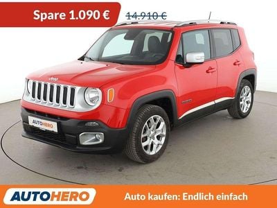 Usata Jeep Renegade Limited 140 CV (102 kW) 2017 Rosso SUV