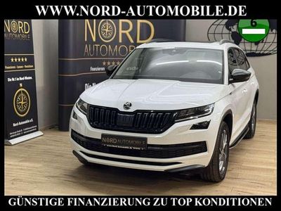 Moonweiß perleffekt Gebraucht 2020 Skoda Kodiaq SportLine SUV | 29.890 € (Fairer Preis)
