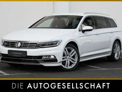 Brugt VW Passat R-line 220 HK (161 kW) 2015 Hvid Stationcar