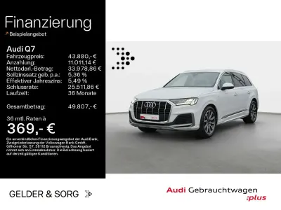 Gebraucht Audi Q7 S-Line 340 PS (250 kW) 2022 Gletscherweiß metallic SUV