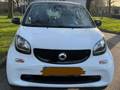 Brugt Smart ForTwo Cabrio Passion 71 HK (52 kW) 2016 Hvid Cabriolet