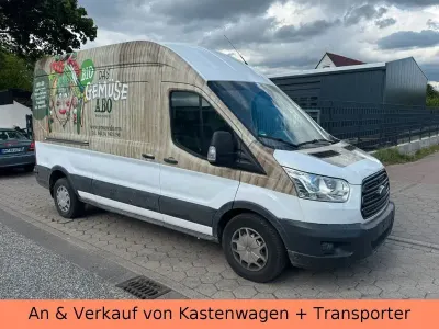 Gebraucht Ford Transit Trend 131 PS (96 kW) 2020 Weiß Van / Kleinbus
