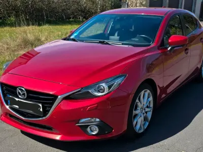 Brugt Mazda 3 Sports-Line 150 HK (110 kW) 2014 Rød Sedan