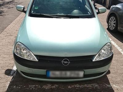 Gebraucht Opel Corsa 75 PS (55 kW) 2002 Grün Kleinwagen