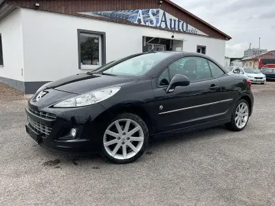 Gebraucht Peugeot 207 CC Roland Garros 120 PS (88 kW) 2010 Schwarz Cabrio
