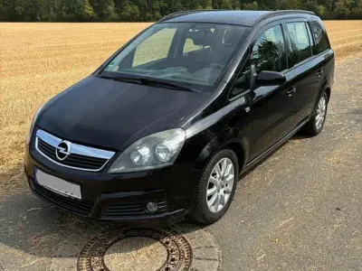 Gebraucht Opel Zafira Edition 140 PS (102 kW) 2005 Schwarz Van / Kleinbus